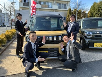 人気のスペーシアギア、ハスラー試乗車入れ替わりました！！